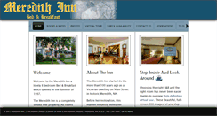 Desktop Screenshot of meredithinn.com